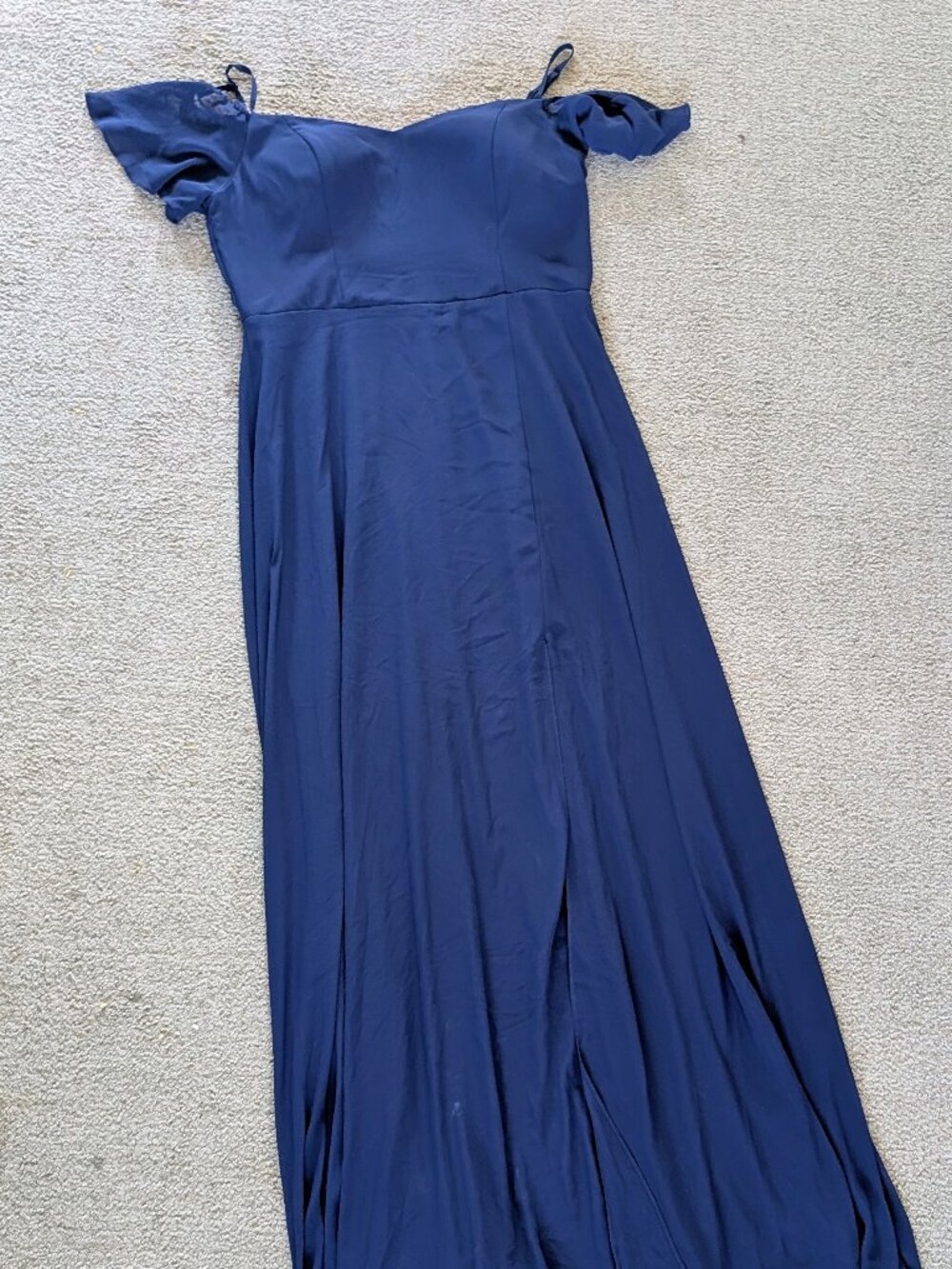 Dark Blue Bridesmaids dress